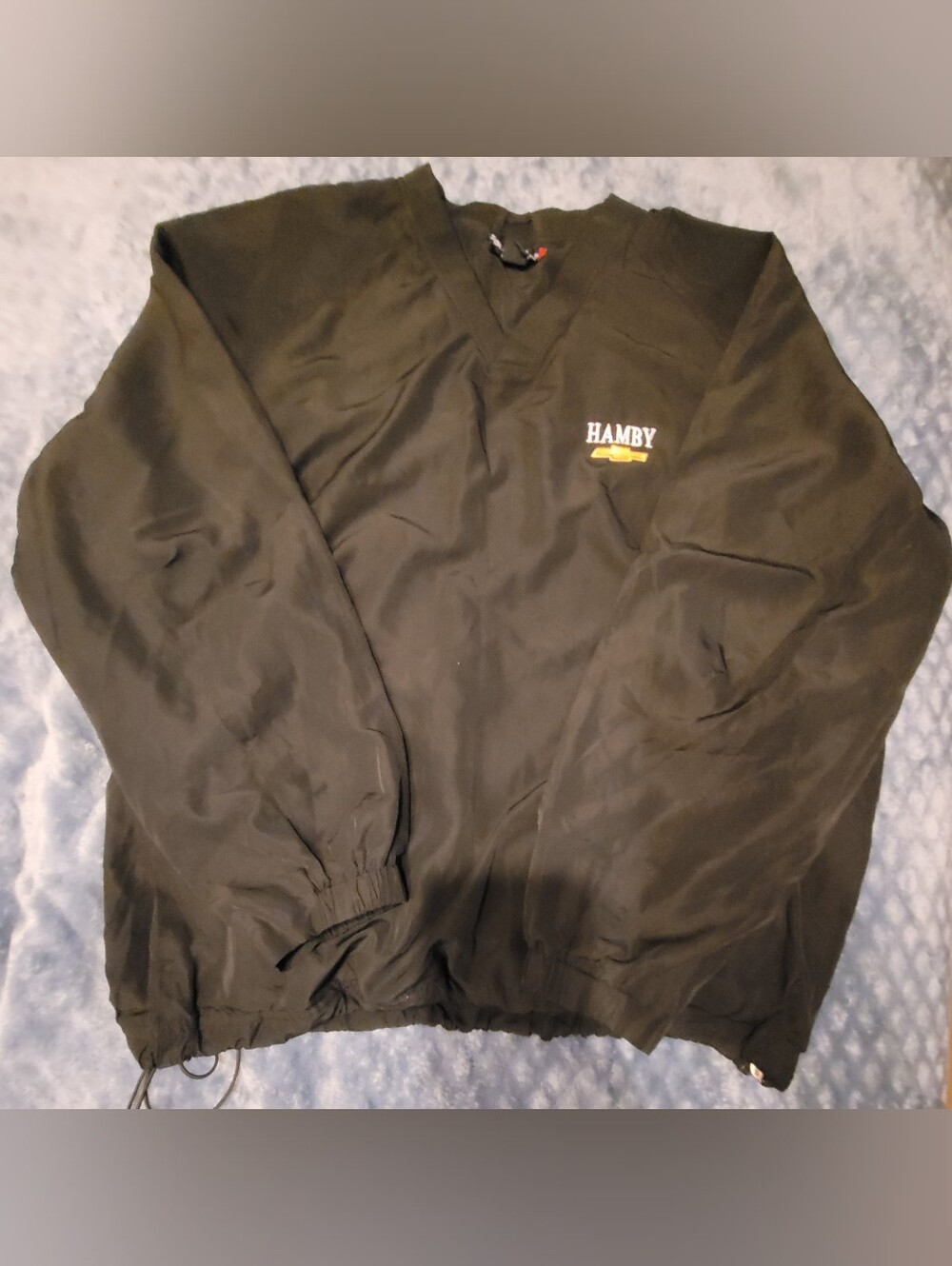 Vintage Men's Sport-Tek Hamby Chevrolet Pullover Windbreaker Jacket Sz XL
